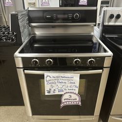 Bosh Electric stove $299 3 months warranty Deliver Available 