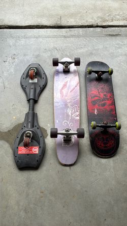 Skateboards and Ripstick