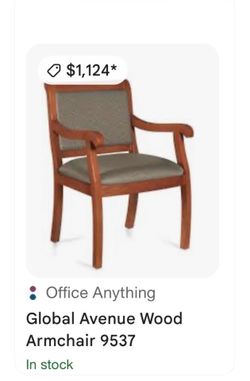 Office Armchair waiting room chair