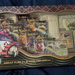 Pokemon Paldean Fates Great Tusk Iron Threads