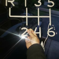 Light Decoration Gearshift 6 Speed