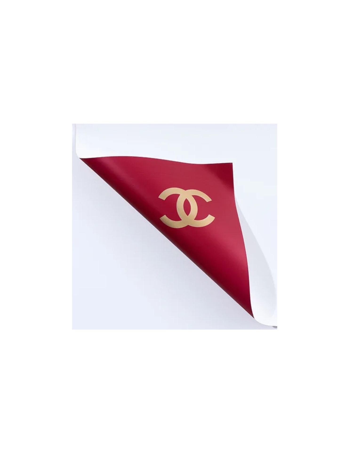 Luxury Floral Wrapping Paper Letter CC Shipping From US 20 Sheets Per Pack