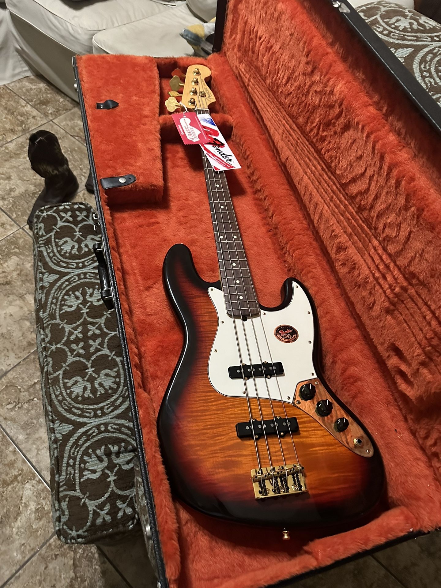 1996 Fender 50th Anniversary Jazz Bass