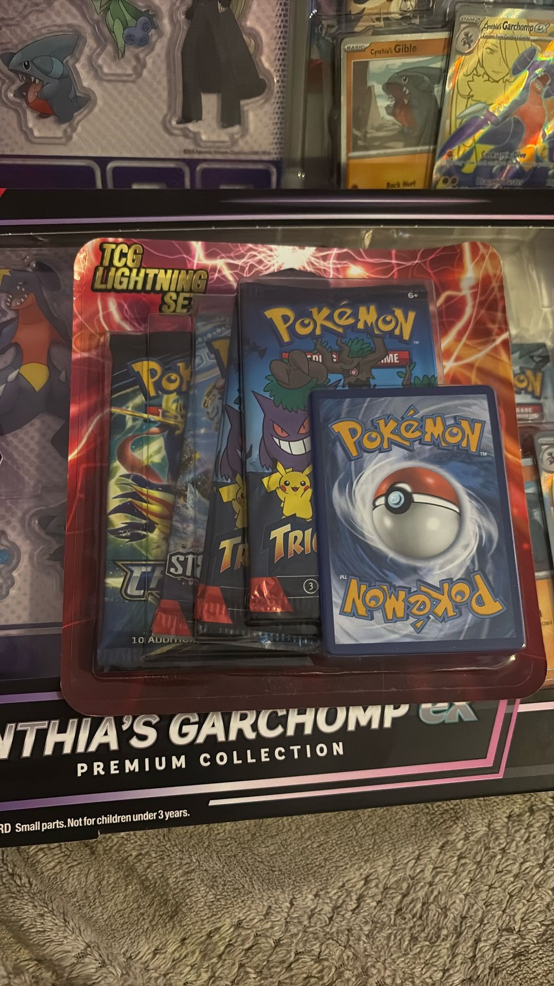 Pokemon TCG Lightning Set 4 Packs + 1 Card Factory Sealed, Fast Shipping!
