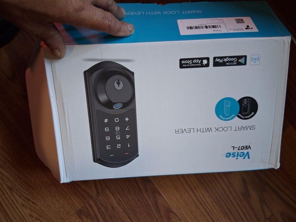 VEISE. SMART LOCK WITH LEVER