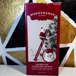 Wondershop Climbing Santa Claus 18”