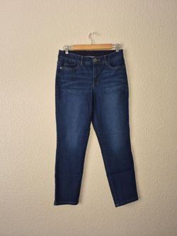 NWT Christopher And Banks Women's Dark Wash Ankle Shape Fit Jeans Size: 6 Ave