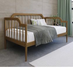 Boho Wood Oak Twin Daybed - NEW!