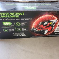 Toro 60v Lawnmower/ Recycler New 