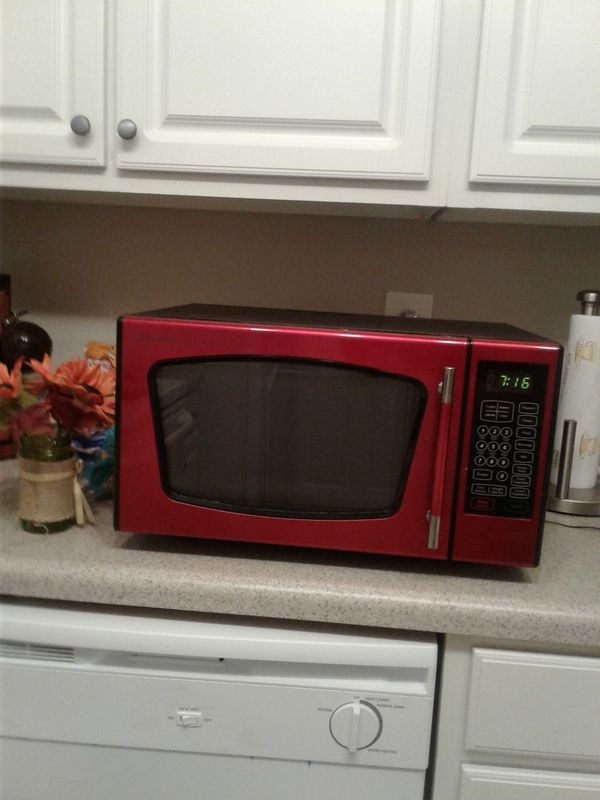 Red Emerson Microwave Oven For Sale In Fayetteville Nc Offerup