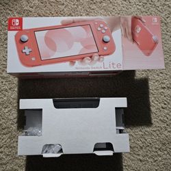 Empty Pink Nintendo Switch Box Only