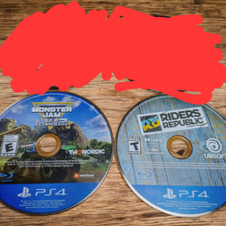 Sony Playstation 4 Games Disc Only Lot