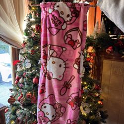 Hello Kitty Silk Touch Valentines Blanket 