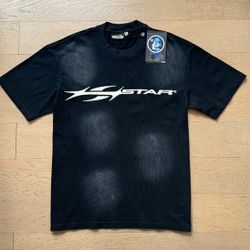 Hellstar Og White And Black Shirt