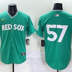 Boston Red Sox #57 Greg Weissert Jersey - Stitched - All Sizes (SHIPPING ONLY)