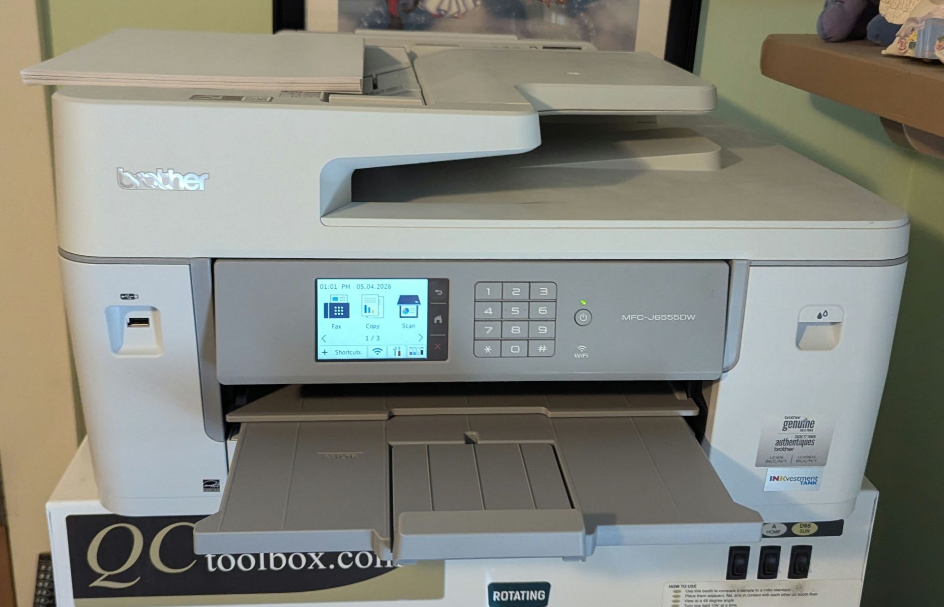 Brother MFC-J6555DW INKvestment Color Inkjet All-In-One Printer