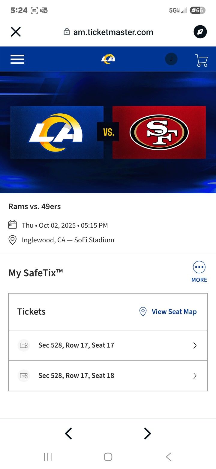 49er Tickets 2025