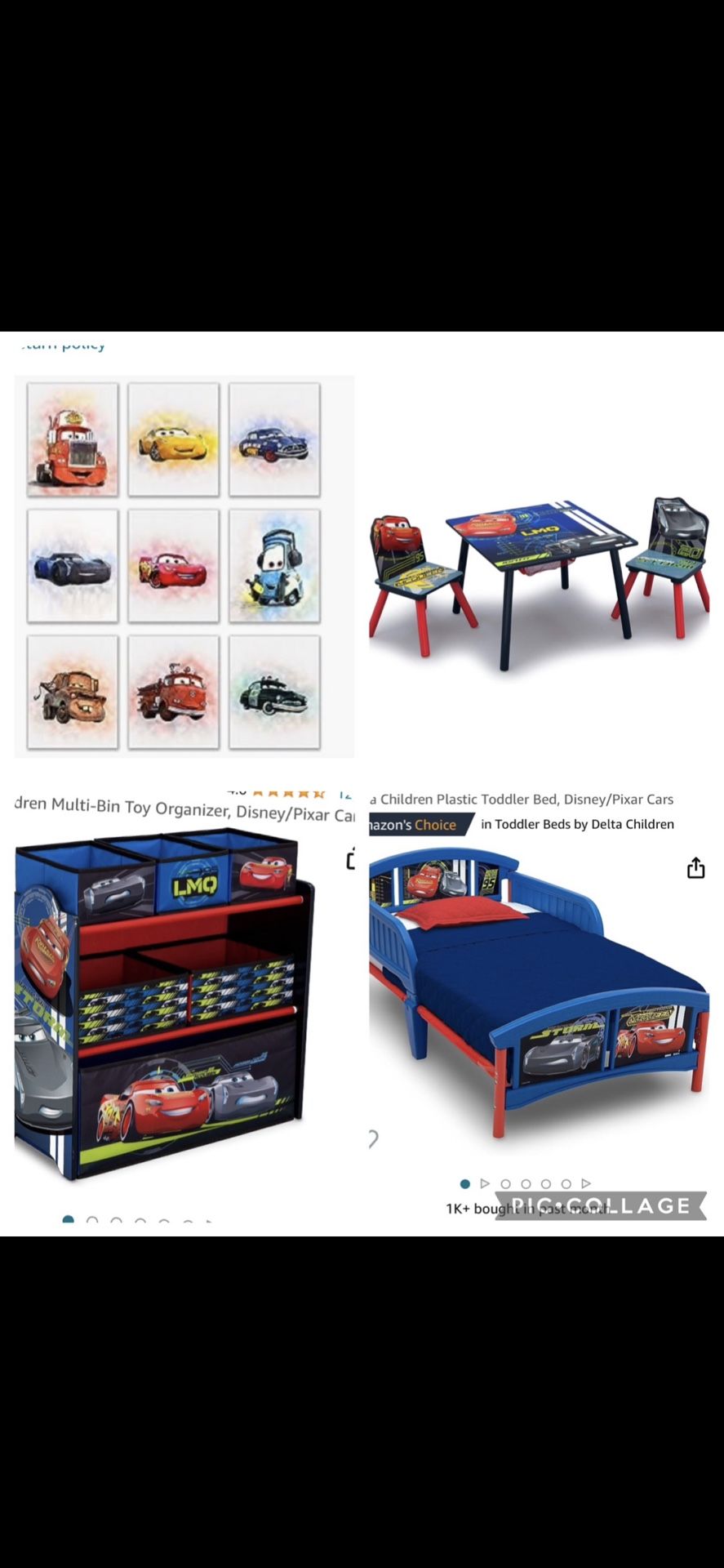 Whole Bed Set With Toy Shelf And Chairs And Table