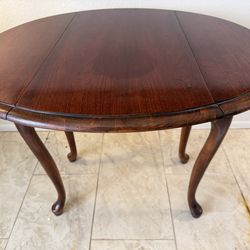 Vintage maple drop leaf table