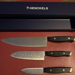 HENCKELS 3pc Knife Set 