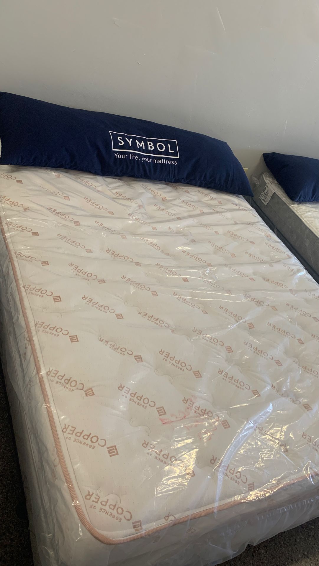QUEEN COPPER MATTRESS ONLY BY SYMBOL