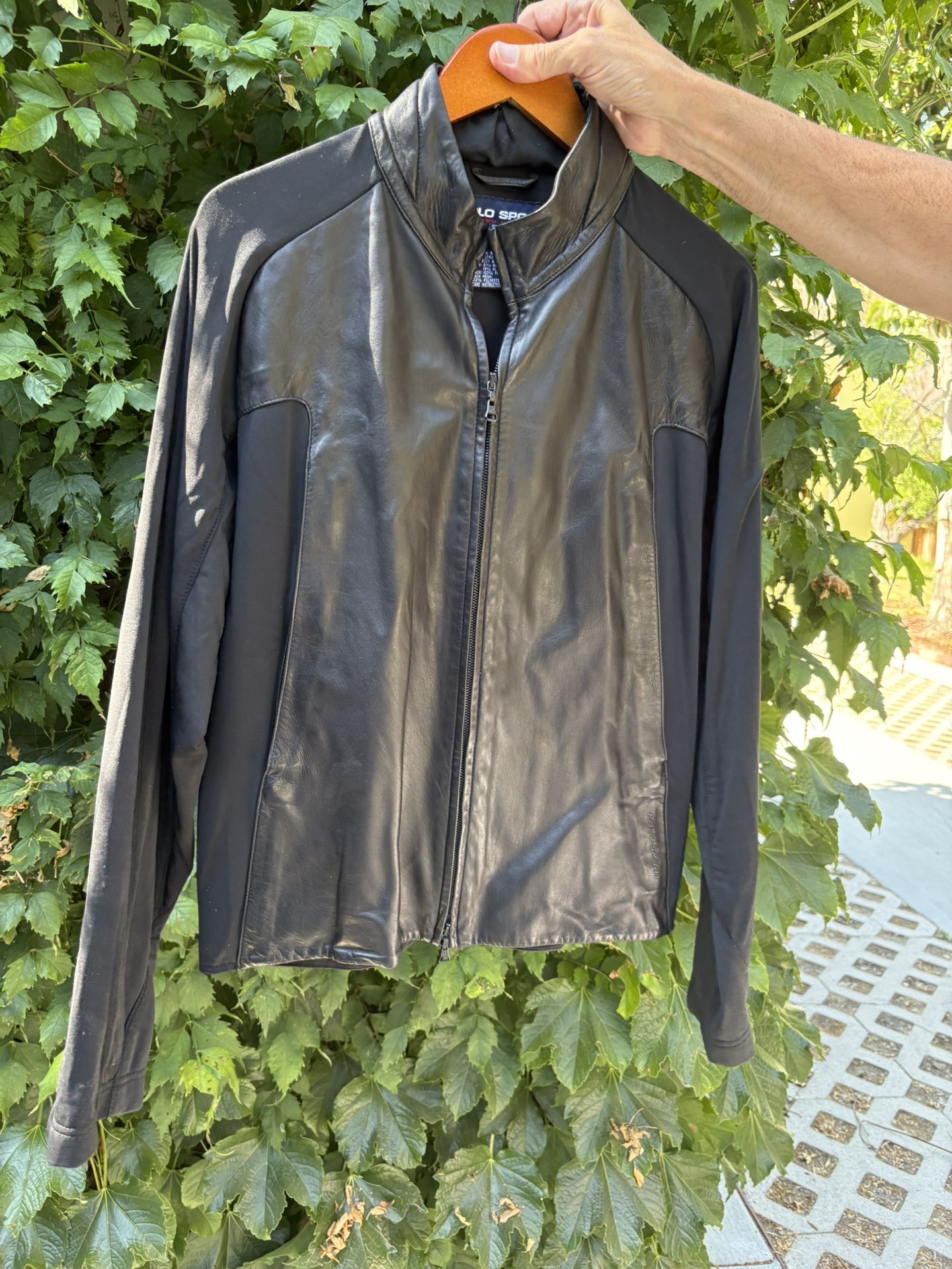Polo Sport Men’s Leather Jacket