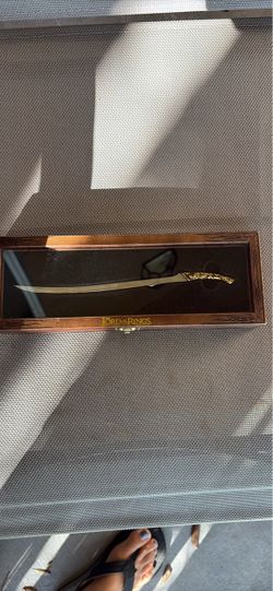 Letter Opener Lord of the Rings Sword Replica Display Case