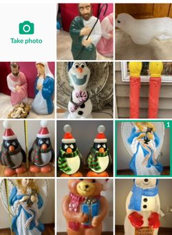 Christmas Blow Molds