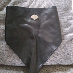 Harley-Davidson leather bandana one size 