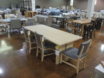 Dining Table - Light Natural Blonde Wood