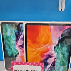 Apple Ipad Pro 4th Generation Tablet New -PAYMENTS AVAILABLE-$1 Down Today 