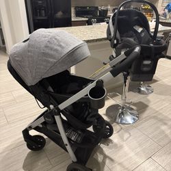 Stroller, Bassinet And Baby Car Seat 