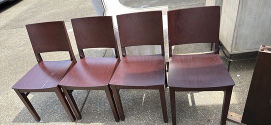 4 dining chairs