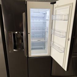 36” LG DARK FRIDGE REFRIGERATOR NEVERA HELADERA FRIO REFRIGERADOR GOOD CONDITION DELIVERY 🚚 FREE WARRANTY 100 DAYS