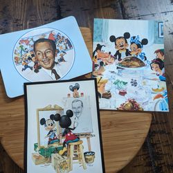 Vintage Disney Postcards Unused