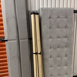 Grey Queen Bed Frame