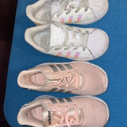 Little Girls Adidas Sneakers 