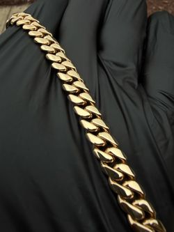 10kt Solid Miami Cuban Bracelet