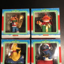 Sesame Street Christmas Ornaments