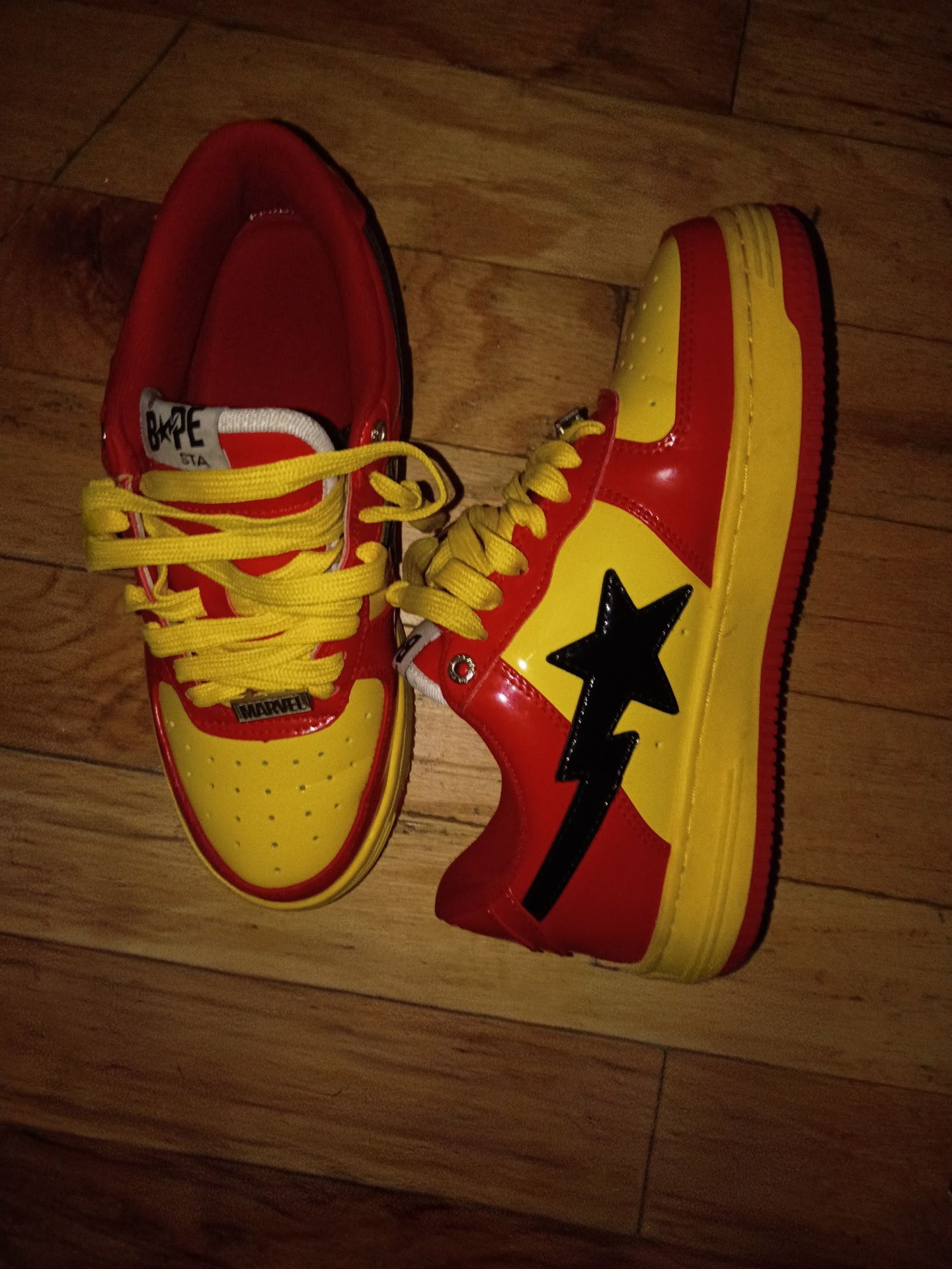 Marvel Bape Shoes