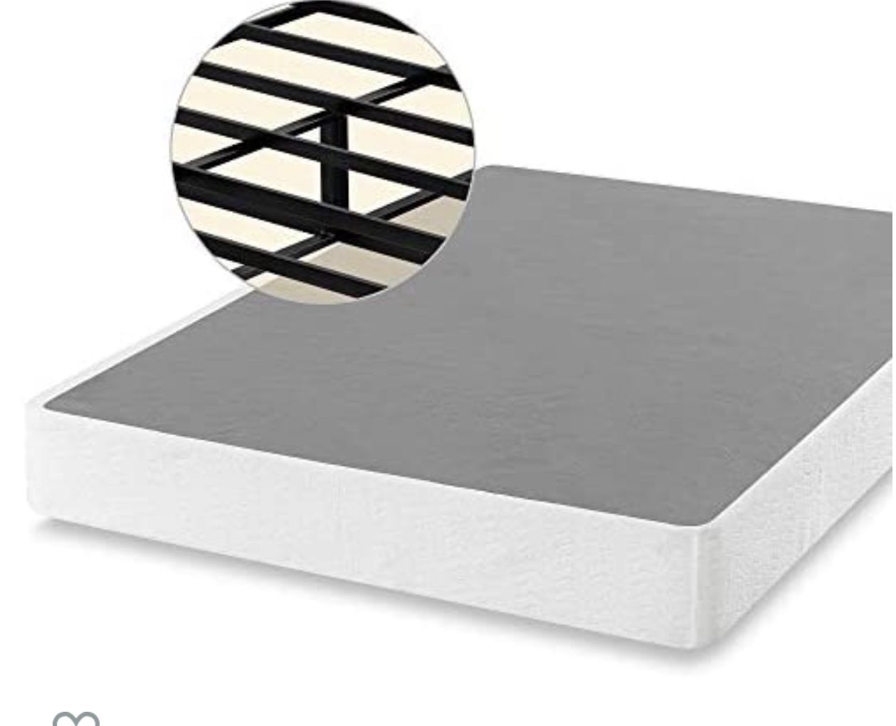 ZINUS 9 Inch Metal Smart Box Spring / Mattress Foundation / Strong Metal Frame / Easy Assembly,