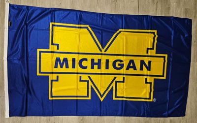 Michigan Wolverines Official NCAA 5X3 House Flag