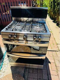 Kenmore double stove