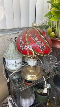Coca Cola lamp vintage