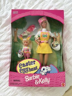 Special edition Barbie and Kelly Gift Set Easter Egg Hunt