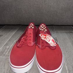 Red Vans Brand New 