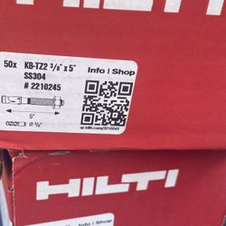 Stainless Steel Anchors 