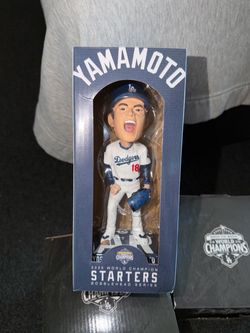 Dodgers bobble head Yamamoto
