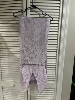 Adult Pink & Purple Mermaid Tails Blankets with Metallic Gold & Silver Accents