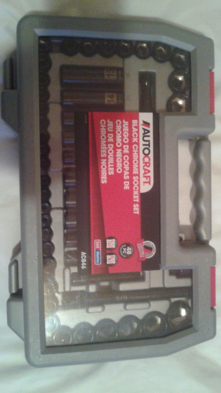AutoCraft 48 piece socket set